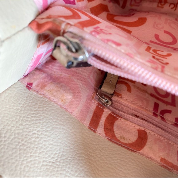 Liz Claiborne Nude Shoulder Bag w/ Compartments - Picture 6 of 10